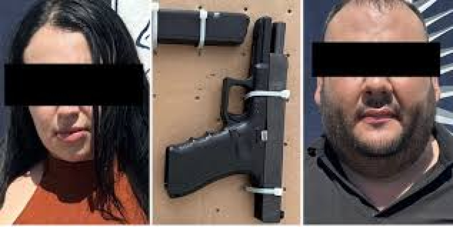 Atrapan en operativo a pareja con armas y droga en Ciudad Obreg&oacute;n