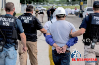 Detención de 11 migrantes en Los Ángeles