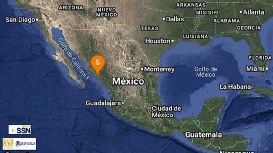 Temblor en México: se registra sismo de 4.6 de magnitud en Culiacán, Sinaloa