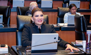 Es un honor representar al pueblo de Sonora en el Senado