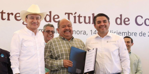 Conagua entrega t&iacute;tulos de concesi&oacute;n de agua a usuarios agr&iacute;colas de Sonora