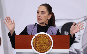 'No queremos pelearnos' con Estados Unidos: Sheinbaum defiende el nombre del Golfo de M&eacute;xico