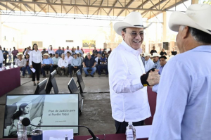 Gobernador de Sonora: Durazo avanza con acciones del Plan de Justicia Yaqui