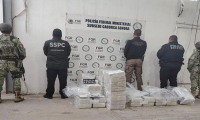 Aseguran 400 kilos de cocaína durante operativo en la carretera Caborca-Sonoyta